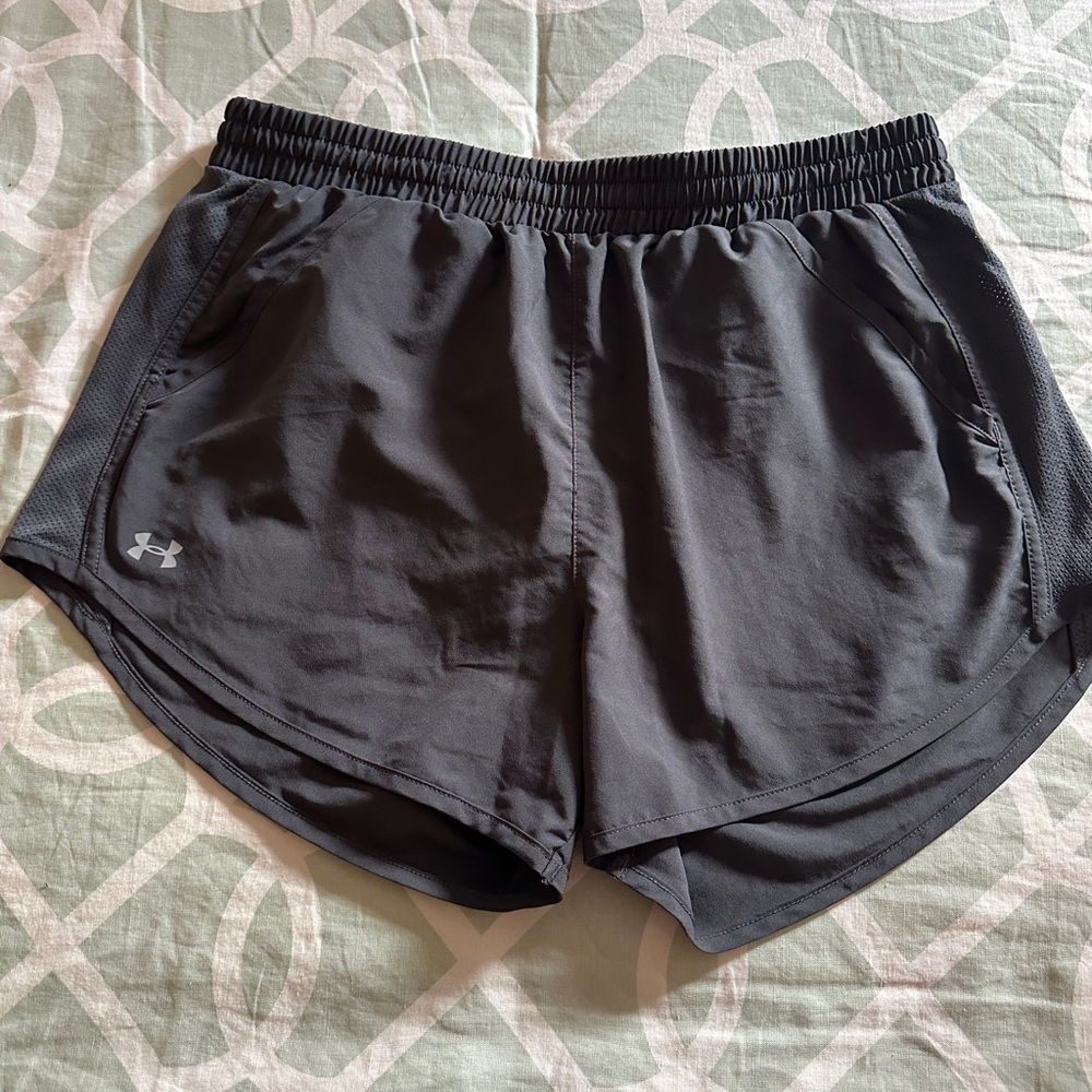 Under Armour Women's Charcoal Athletic Shorts